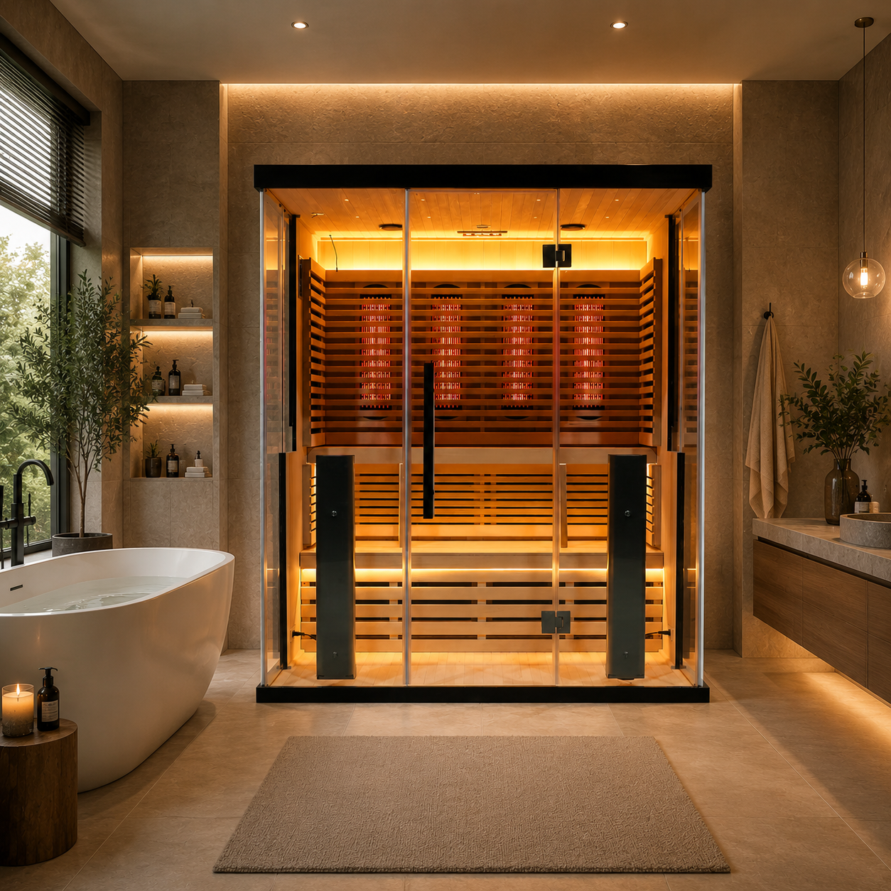 PRESTIGE™ Infrared Sauna Room