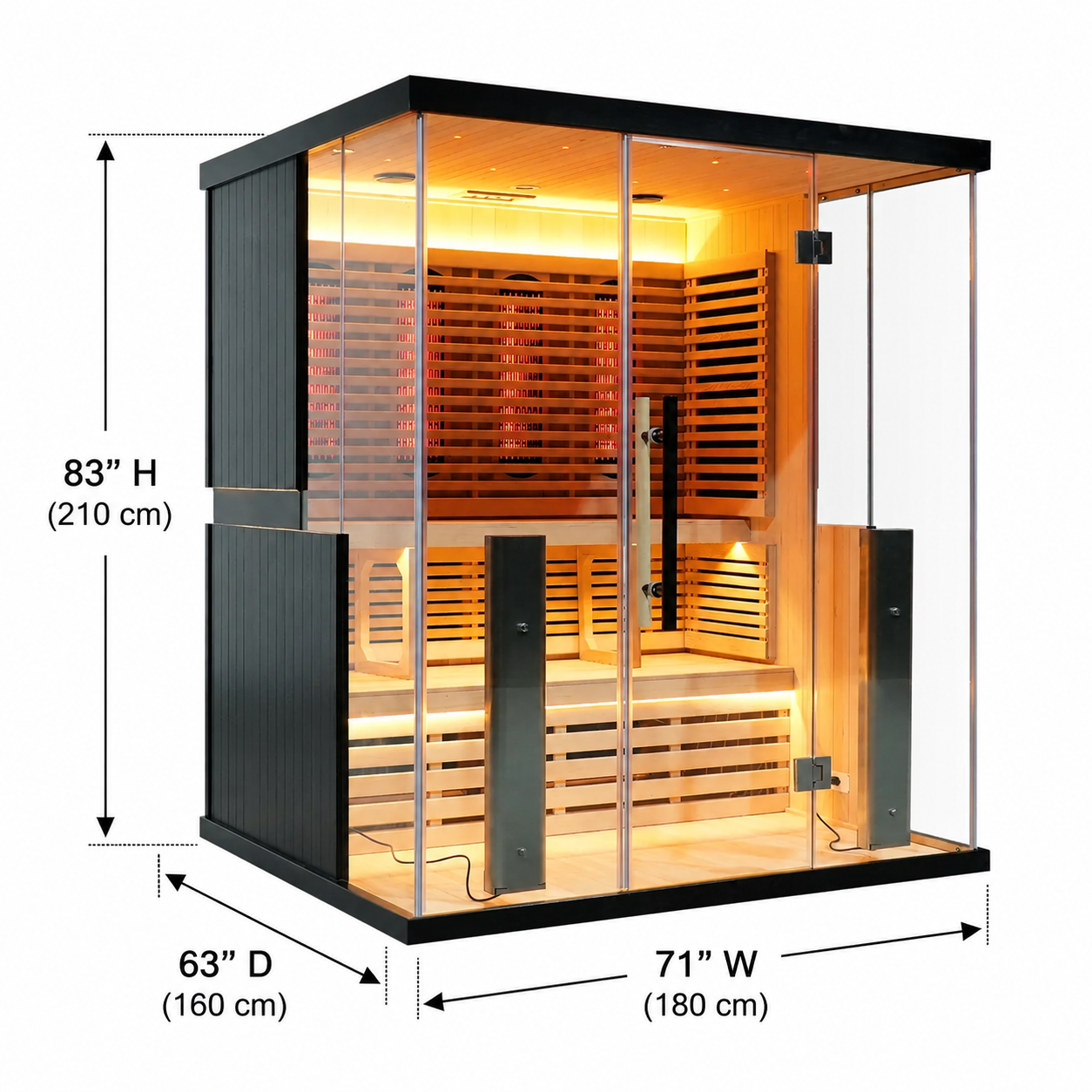 PRESTIGE™ Infrared Sauna Room_14